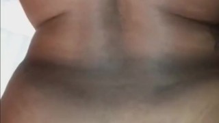 TOLD HER TO SPREAD SOFT CHEEKS SO GORILLA P CAN SPIT IN HER ASS HOLE WHILE HE BEATS!!!!!!!!!