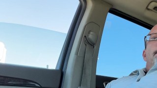 Jacking off in public