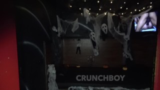 The french pornstar JESS ROYAN hole creammpied by straight for HALLOWEEN night