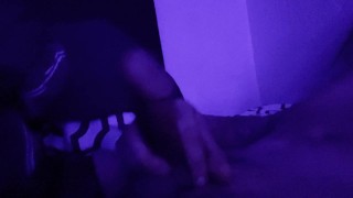 Solo man handjob in bedtime