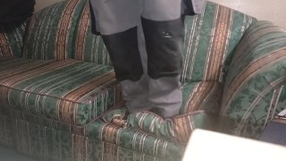 Couch Sofa Trample & Crush