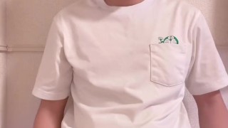 サンプル 爽やかイケメン君によるオナニー