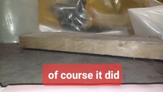 Mint Tin Jumped on Crushed Flat by my 89kg size 11 boots