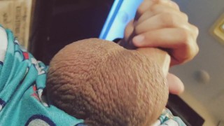 Looks at those balls OMG! Jerk2PornFans