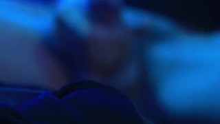 4 cums compilation in public garage, elevator almost caught