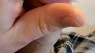 Precum Gently Milking Every Drop!