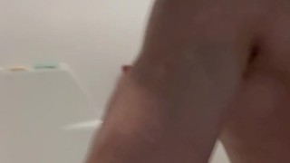 Muscle Stud Flexing In The Shower (OF: MuscleAlphaChad)