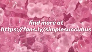 Messy Clown Girl Dildo Blowjob // SimpleSuccubus