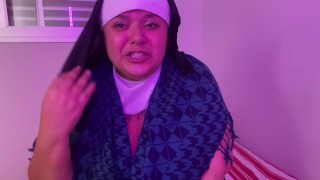 Bbw nun masturbating