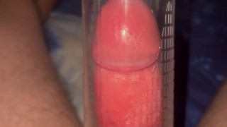 Pumping and stroking until my cock goes black and blue. 4K 120FPS #31