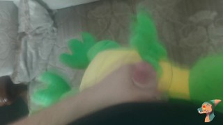 Green dinosaur t-rex