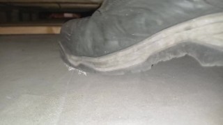 Cigarette Crush & Trample. Ground flat beneath my 89kg size 11 boot 👣👣