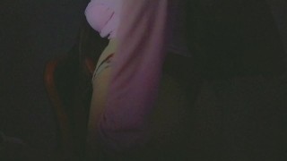 Cute and Naughty moment from student before go to bed