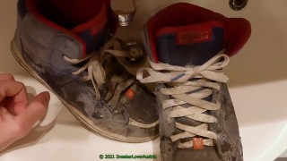 Cum and piss heavy used engelbert strauss s3 boots