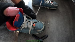 Cum and piss heavy used engelbert strauss s3 boots