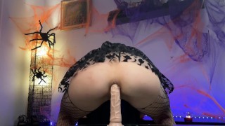 A HOT TEENAGE WITCH in ANGELIC FORM HAS BROUGHT HERSELF TO SQUIRT! PUSSY. ANAL. GAPE. FEMALE ORGASM