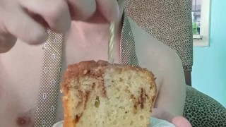 1 Million Views Special Cum Cake Vid