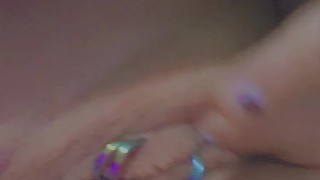 Tattooed Goth girl with pierced pussy