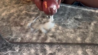 🥇HETERO DOTADO se graba mientras se MASTURBA para su NOVIA 💦 CREAMPIE