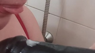 Sucking A Big Dildo Spit Fetish Fat Girl Amateur Blowjob Video