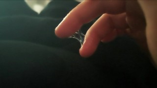 HD CLOSEUP POV - Cum Covered Fingers Dripping Wet