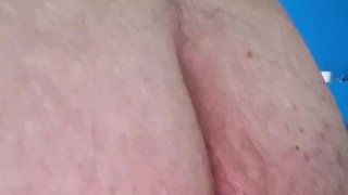 Le gode ventouse dans mon cul