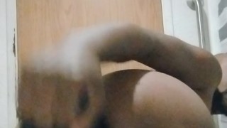Sexy anal masturbation on camera part 1