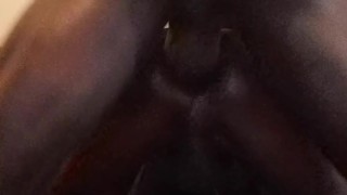 HIS WIFE WENT TO THE MARKET AND SO HE QUICKLY CAME FOR A QUICKIE