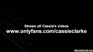 Cassie Using Her Tiny Hands To Make Him Cum On Her Breasts