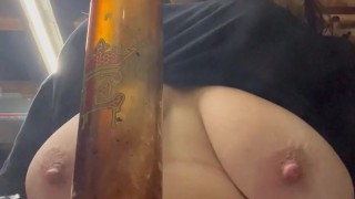 BBW step mom milf 420 smoking fetish bake bong hits