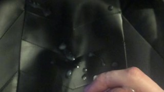 18 year old cock explodes onto chair