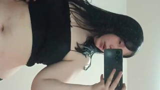 Passionate damsel dressed as a sexy bunny.