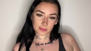 British teen JOI dirty talk