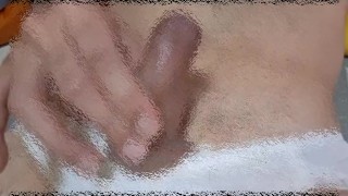 Masturbation　今日のパンツ、変態オナニー。女のパンツ履いての射精が一番気持ちいい。