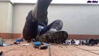 POLICE TOY CAR DESTROYER