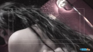 Gorgeous stripper Romana wants two hard cocks at the same time