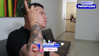 PLOMERO SE FOLLA EN LA COCINA A LA ESPOSA DEL HOMBRE QUE LO CONTRATÓ-JACOB NEWMAN-PARTE 2