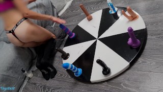 Wheel Of Fortune? NO - Wheel Of DILDOS!