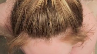 Hunny Rae gives a blowjob and gets fucked from behind