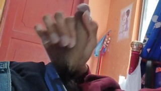 a big cock masturbating very hot