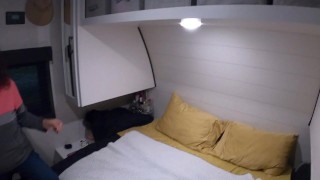 Ali Allure Calls a Camper Repairman and Fucks Him