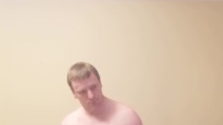 LongJohn0Hara fucking a Turbo Thrust Blue Ice Flesh light while watching porn