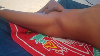 Trying Not To Get Caught Hard Watching Teens On The Nude Beach Part 2