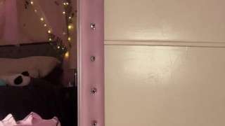 I love watching myself cum hard on a dildo - Olivia Hanson