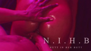 Oil and anal is a match made in heaven for this bubble butt babe