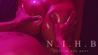 Oil and anal is a match made in heaven for this bubble butt babe