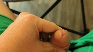 Cumming in my new apartment