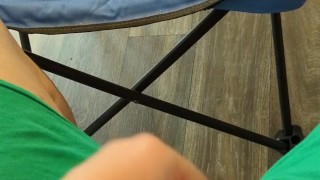 Cumming in my new apartment