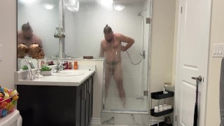 Showering while horny as fuck