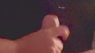 Wife giving me a handjob